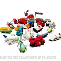 10 Assorted Iwako Eraser Vehicle Collection Erasers will be randomly selected from the image shown Vehicle Collection